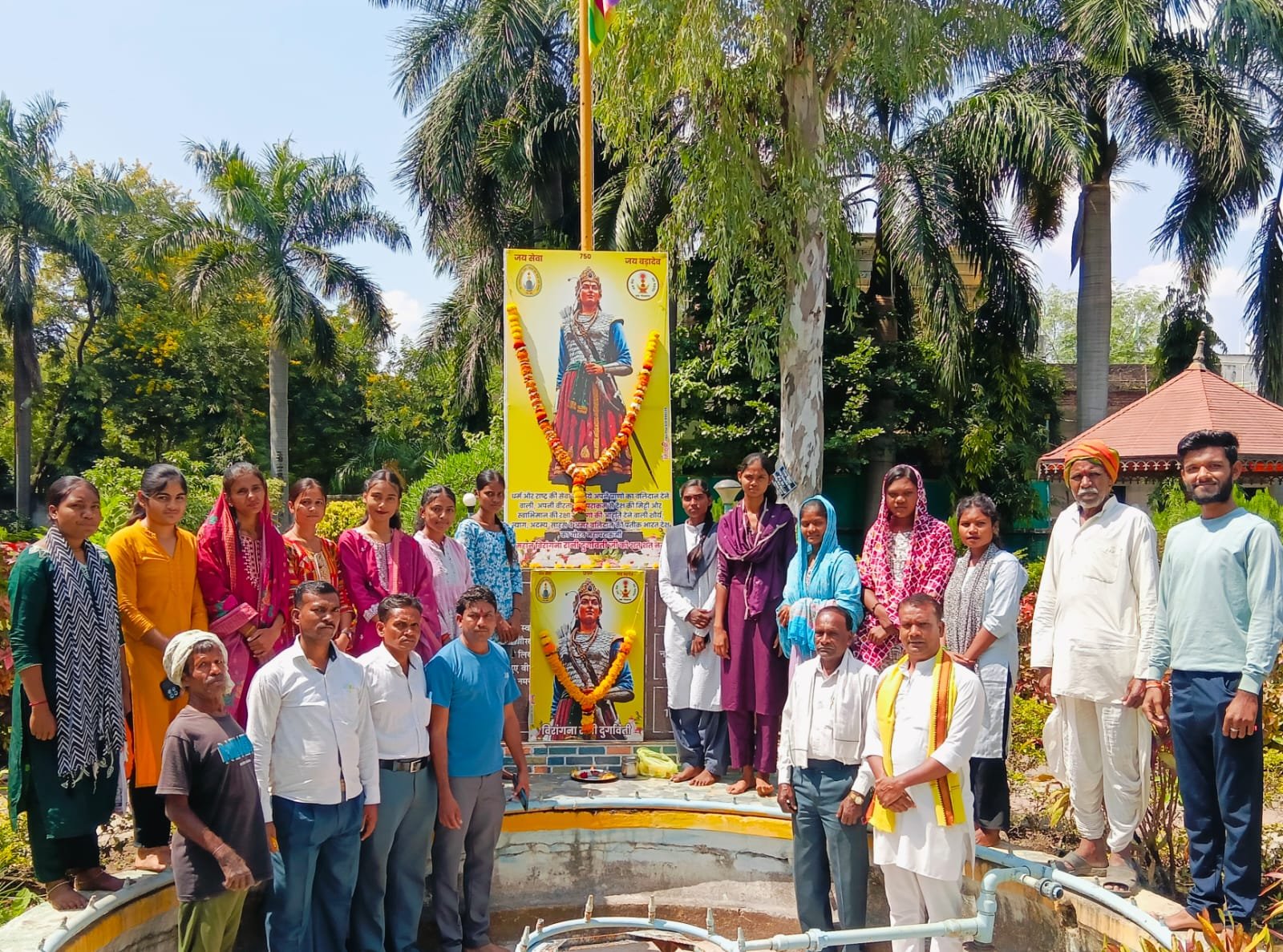 कल वीरांगना रानी दुर्गावती की 502वीं जयंती श्रद्धा और उत्साह से मनाई गई, शौर्य और बलिदान को किया नमन | New India Times