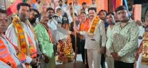 राया में गणेश पूजन व ध्वजारोहण के साथ रामलीला का शुभारंभ