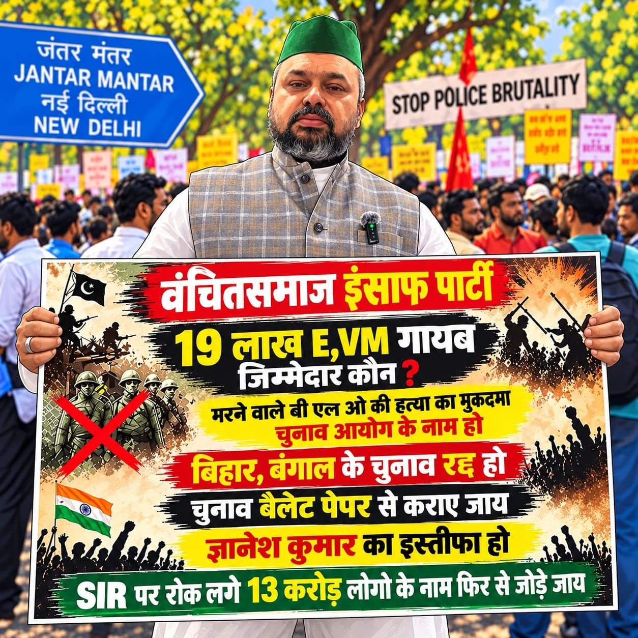 बिहार और बंगाल में सत्ता परिवर्तन जनादेश से नहीं, SIR के जरिए वोट काटने से हुआ: डॉ. शेख | New India Times
