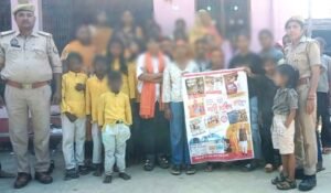 मिश्रौलिया खालसा में मिशन शक्ति अभियान के तहत महिलाओं और बच्चों को किया जागरूक