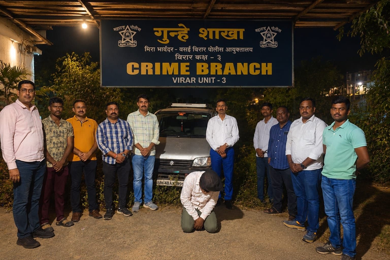 वाहन चोरी कर उसी से घरफोड़ियां और चोरी करने वाले आरोपी को विरार अपराध शाखा पुलिस ने किया गिरफ्तार | New India Times