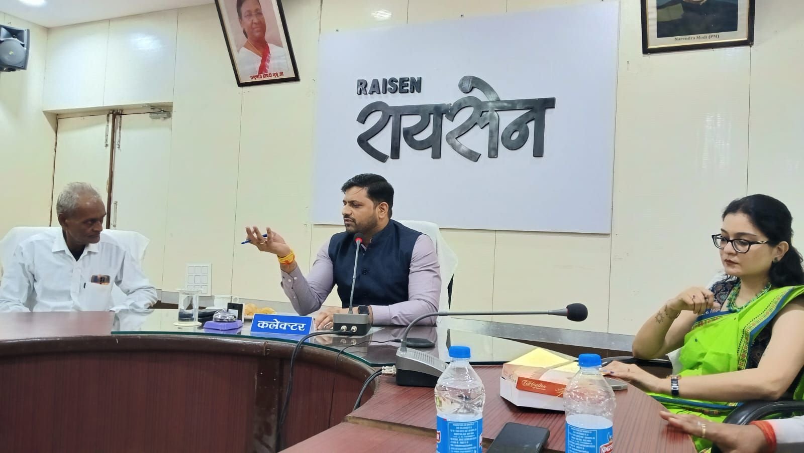 नवागत कलेक्टर रोहित सिसोनिया ने पत्रकारों से किया संवाद, विकास कार्यों के लिए मांगे सुझाव | New India Times