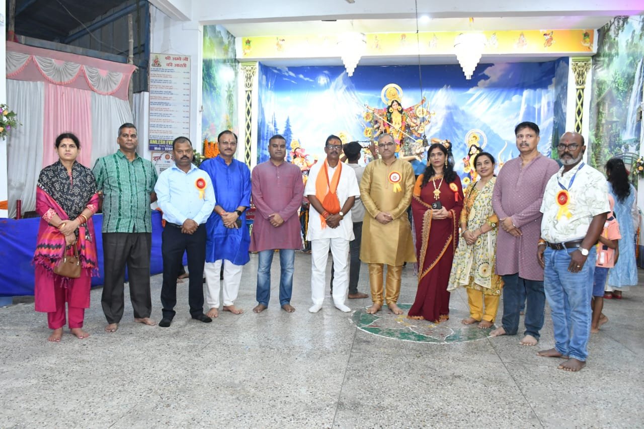 NTPC कहलगांव में दुर्गा पूजा और रावण दहन का भव्य आयोजन, उमड़ा जनसैलाब | New India Times