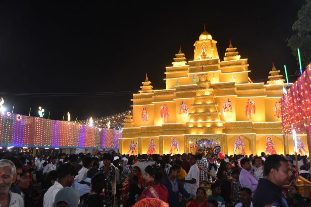 NTPC कहलगांव में दुर्गा पूजा और रावण दहन का भव्य आयोजन, उमड़ा जनसैलाब | New India Times