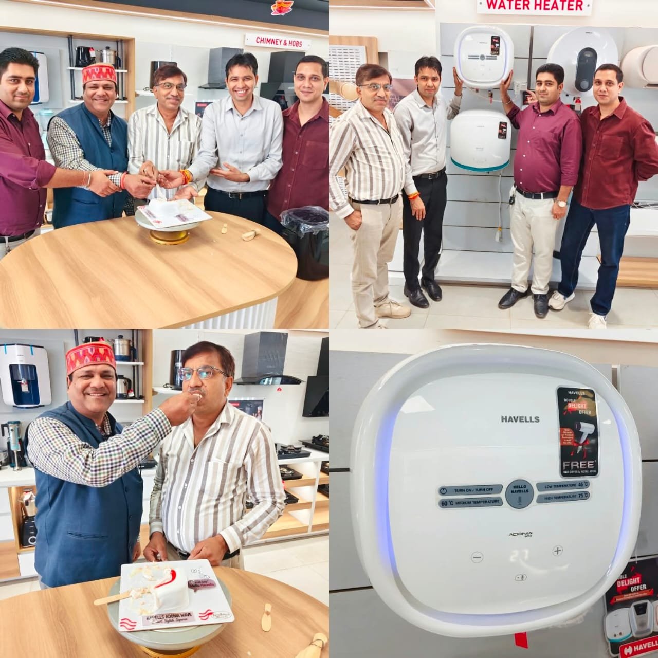 खेकड़ा में हेवल्स के नए ‘अडोनिया वेव गीजर’ की लॉन्चिंग, वॉयस कंट्रोल समेत कई आधुनिक खूबियों से लैस | New India Times
