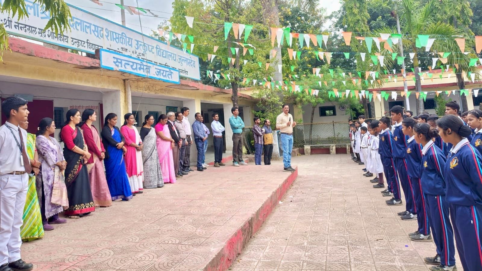 सरदार पटेल जयंती पर जुन्नारदेव में एकता का संदेश, 650 विद्यार्थियों ने ली राष्ट्र की अखंडता की शपथ | New India Times