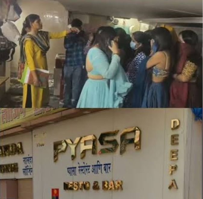 भाईंदर के पास प्यासा ऑर्केस्ट्रा बार पर पुलिस की छापेमारी, गुप्त केबिन से 10 युवतियों को कराया मुक्त 2 भाईंदर के पास प्यासा ऑर्केस्ट्रा बार पर पुलिस की छापेमारी, गुप्त केबिन से 10 युवतियों को कराया मुक्त | New India Times